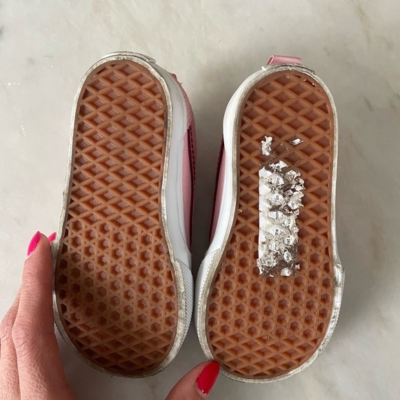 Vans Kids Pink Sneakers - Picture 4 of 9